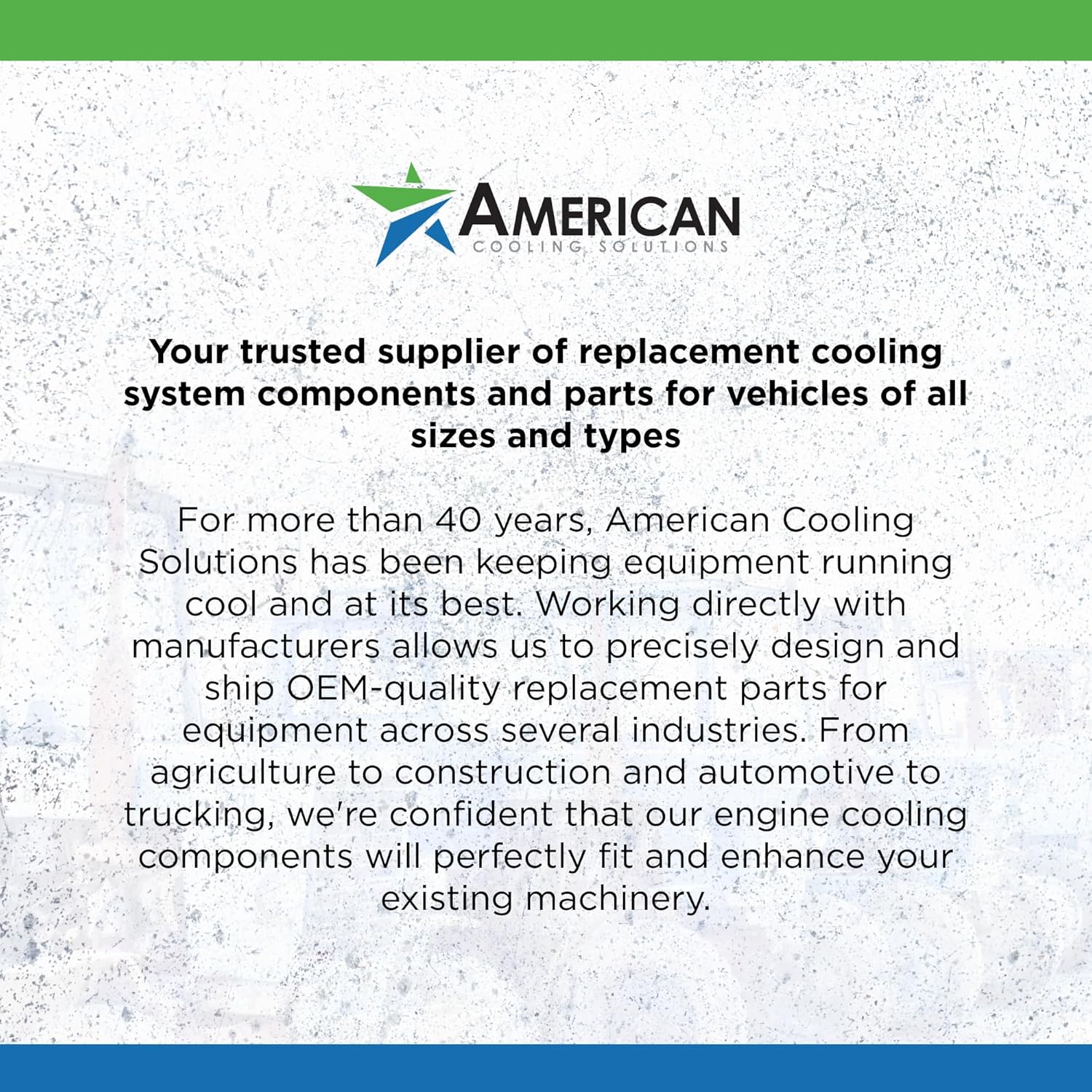 Replacement Radiator C5NN8005AB | Fits Models Ford/New Holland NAA Jubilee 600 700 800 900 2000 2400 (24071AM) Series | Drop-In Replacement | Durable & Leak Tested