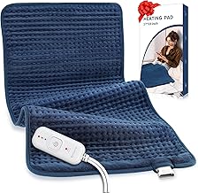 Comfytemp 43x84cm XXL Heat Pad for Back Pain Relief, Extra Large Electric Heating Pad with Heat Levels, Auto-Off Timers, Effective Heat Therapy for Neck, Shoulder, Full Back, Foot, Period Cramp Relief