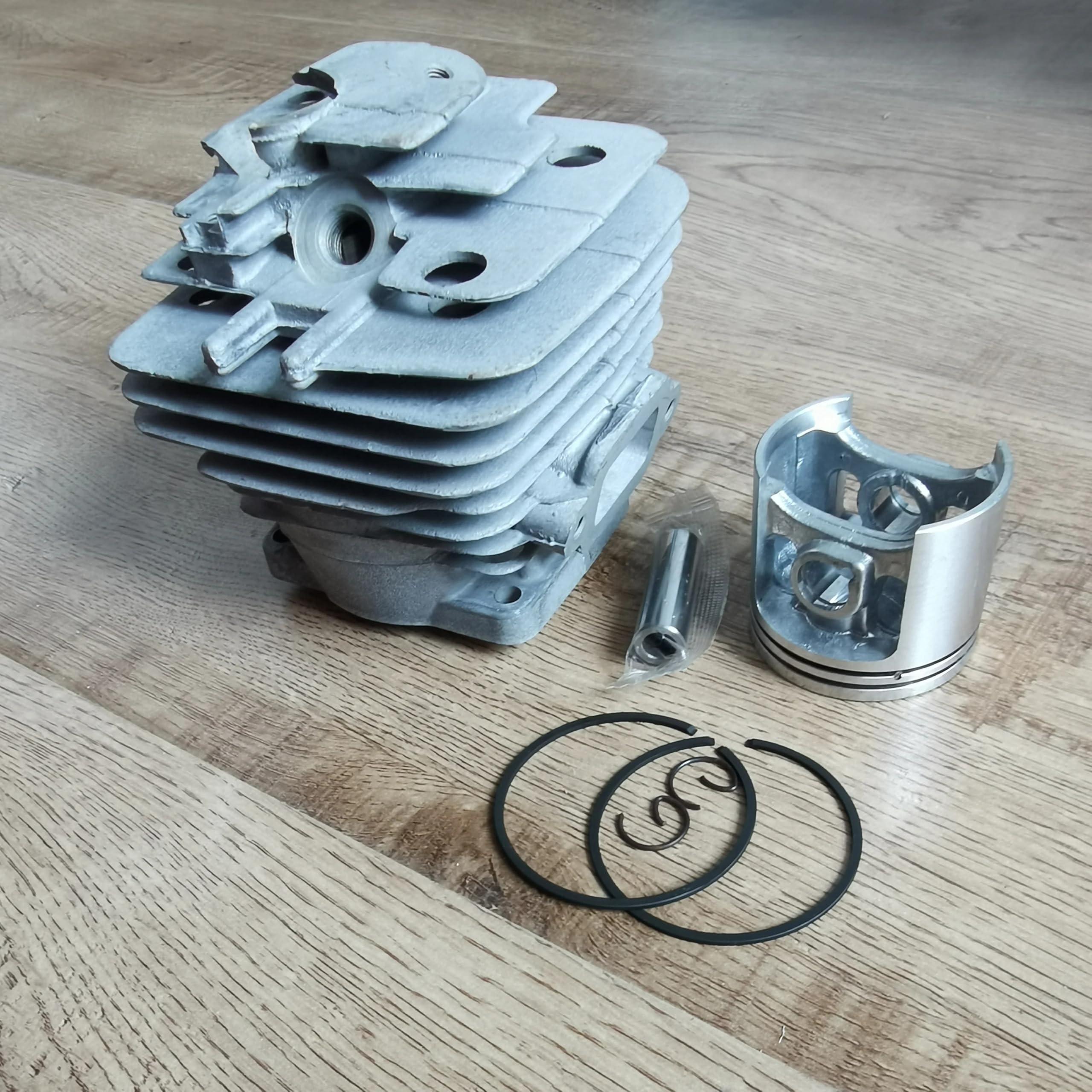 DUNLAP Zestaw tłoka cylindra platerowanego Nikasilem pasuje do części zamiennych do pił łańcuchowych MS361 47MM