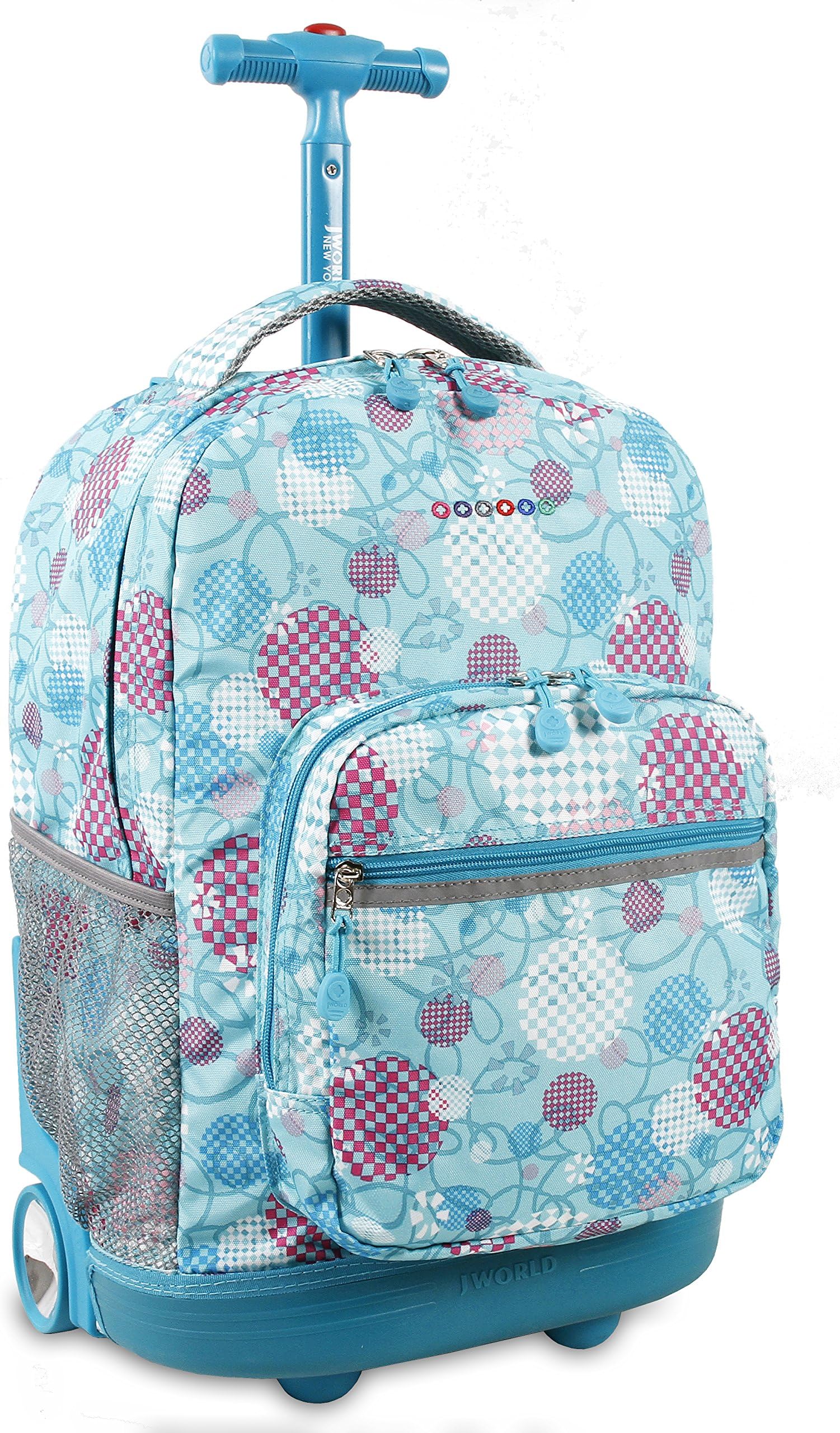 J World New York Unisex's Sunrise Rolling Backpack