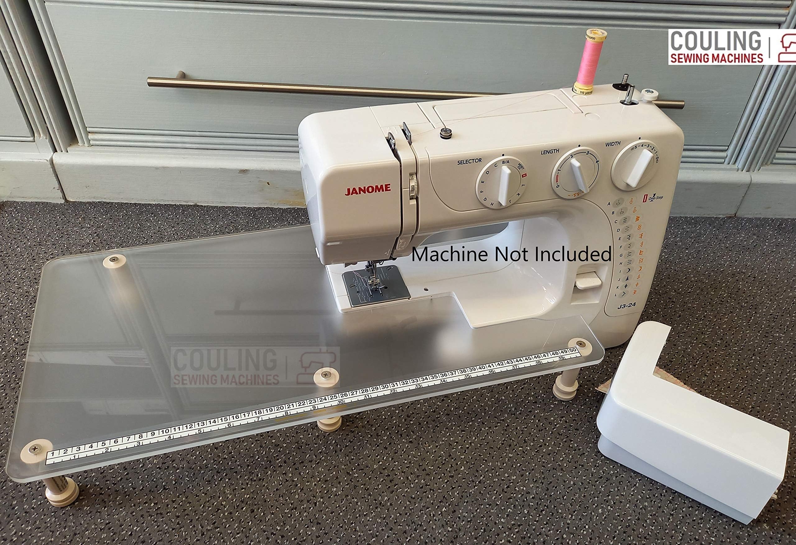 Sewing Machine Extension Sew Table to Fit Janome J3-24,J3-20,J3-18,4400,XR23,2300XT,2032,DMX300