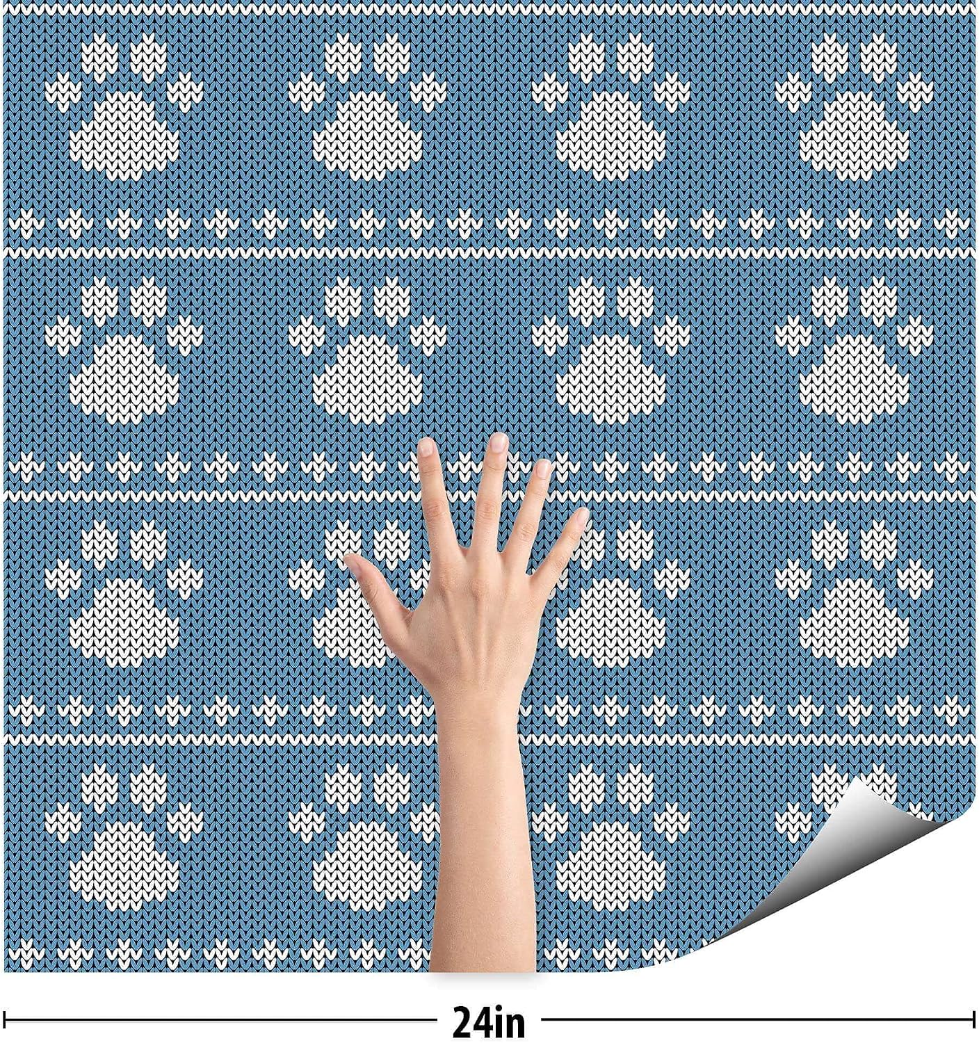 SpeedWallpaper Blue Dog Peel and Stick Removable Wallpaper 5028