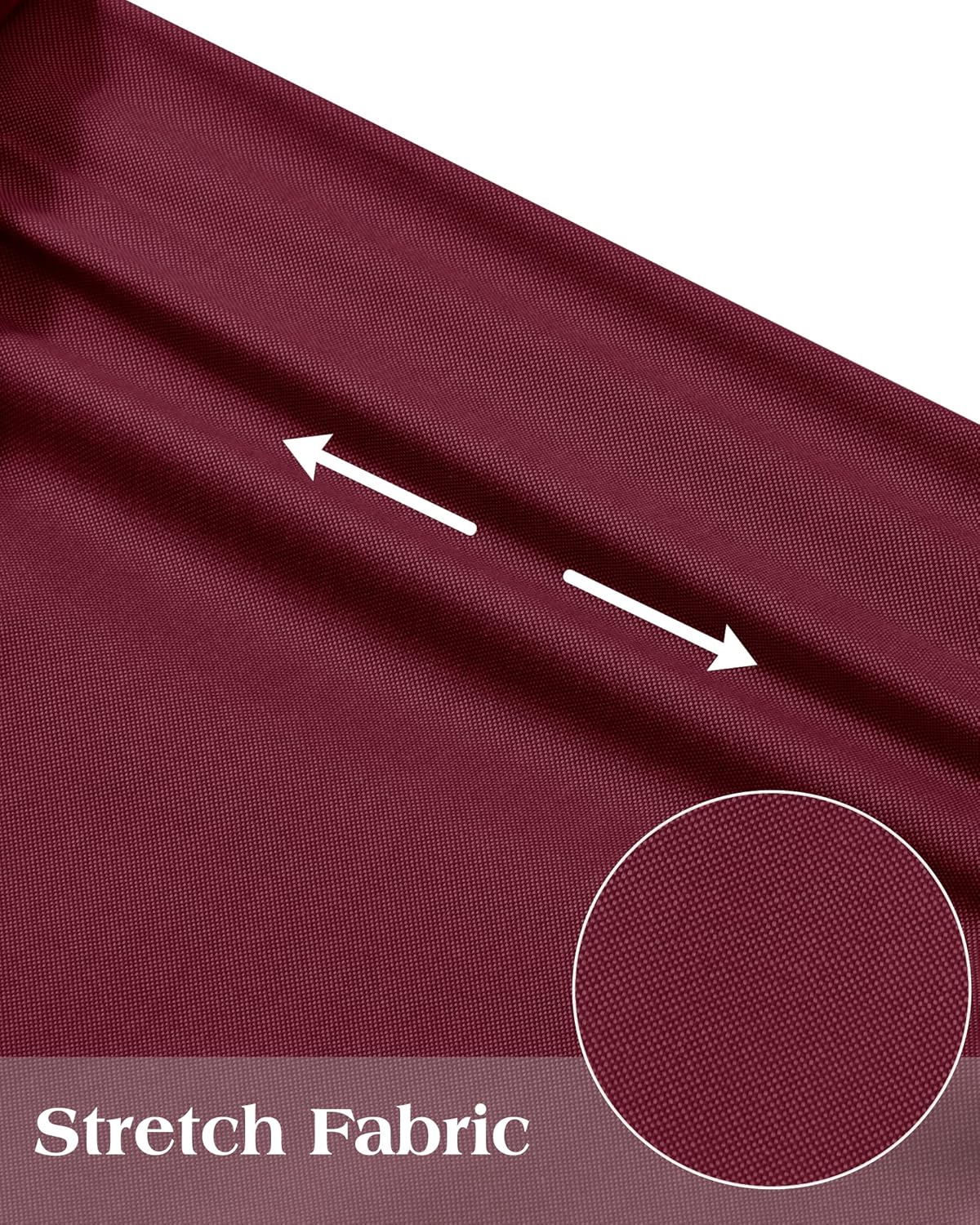 Alimens & Gentle Mens Oxford Shirts Stretch Long Sleeve Dress Shirt for Men Casual Business Work Solid Button Down Shirts - Image 5