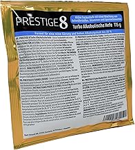 Prestige 8 Turbo-Hefe 18 Prozent, 10er-Pack - Allzweckhefe für die Heimbrauerei, eignet sich für die Gärung von Wodka, Wein, Weinbrand und Fruchtschnäpsen | 10x 115 g