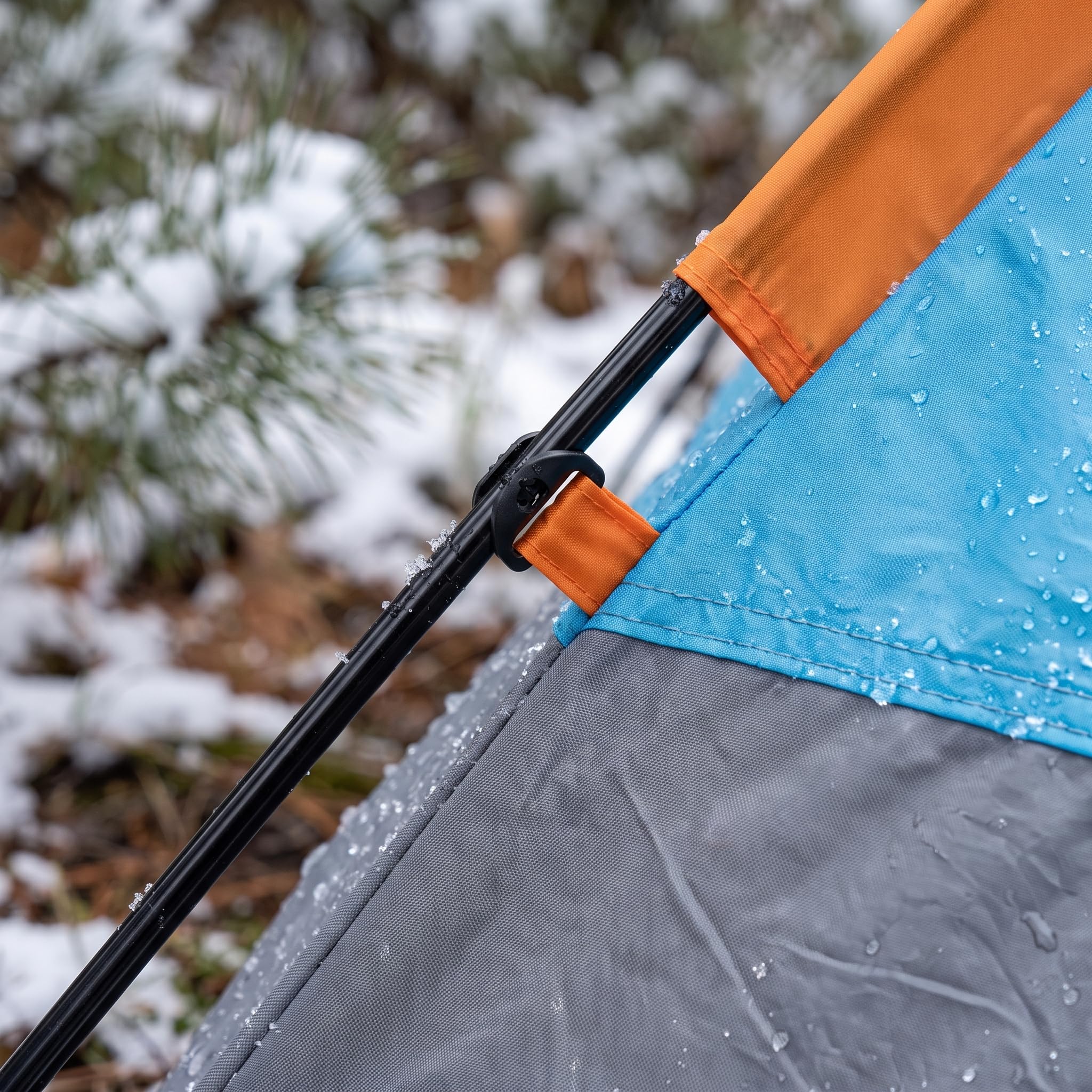 Tienda Campaña Instantánea Automática para Camping Familiar, Impermeable con Mosquitera