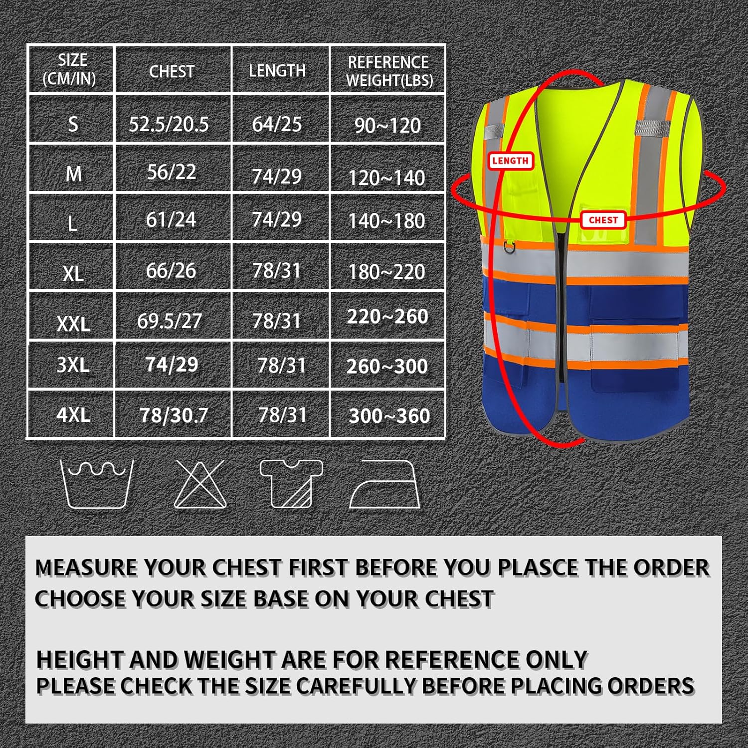 BeautyWill Custom Logo Safety Vest Class2 High Visibility Reflective Vest Breathable Construction Vest