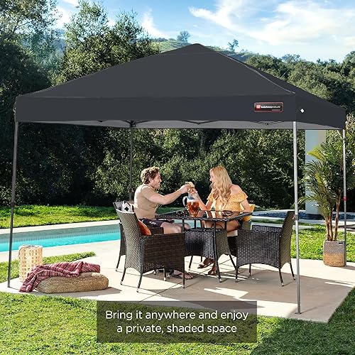 Miniatura 271 de Best Choice Products Carpa Toldo Desplegable de 10x10 pies para Instalación de 1 Persona, Refugio Portátil Instantáneo con Botón de 1 Toque