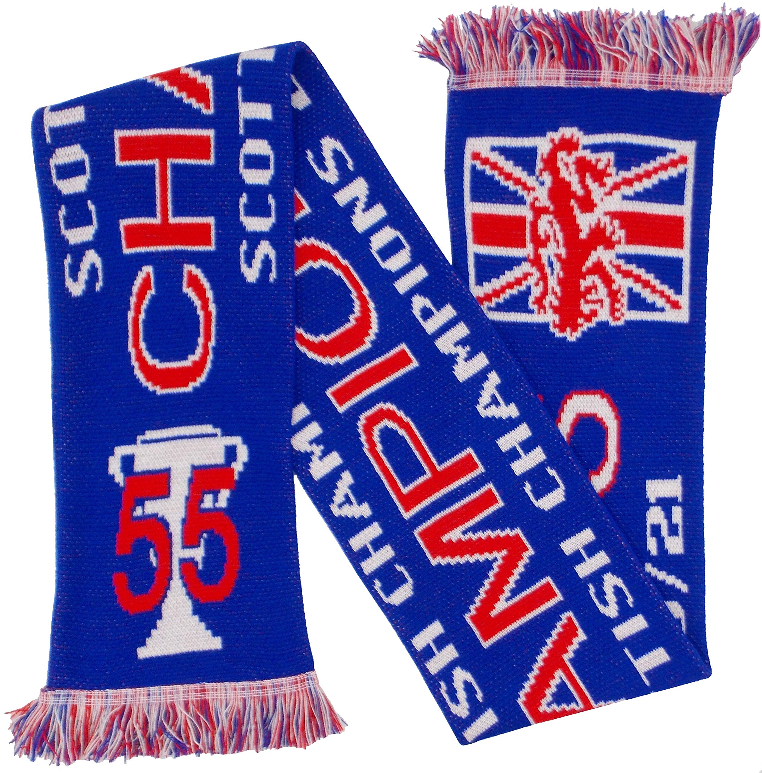 Arena Scarves Rangers 55 Times Champions Scarf 2020/2021