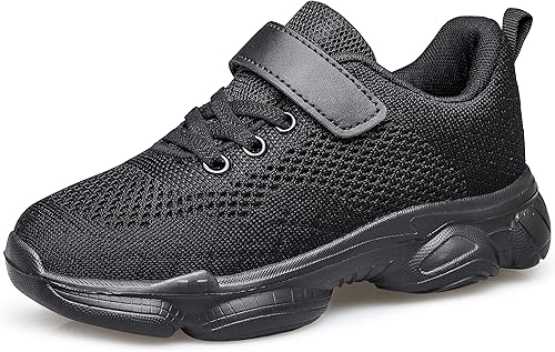 Zapatillas deportivas para niños y niñas, con correa, para correr, para niños pequeños, niños grandes