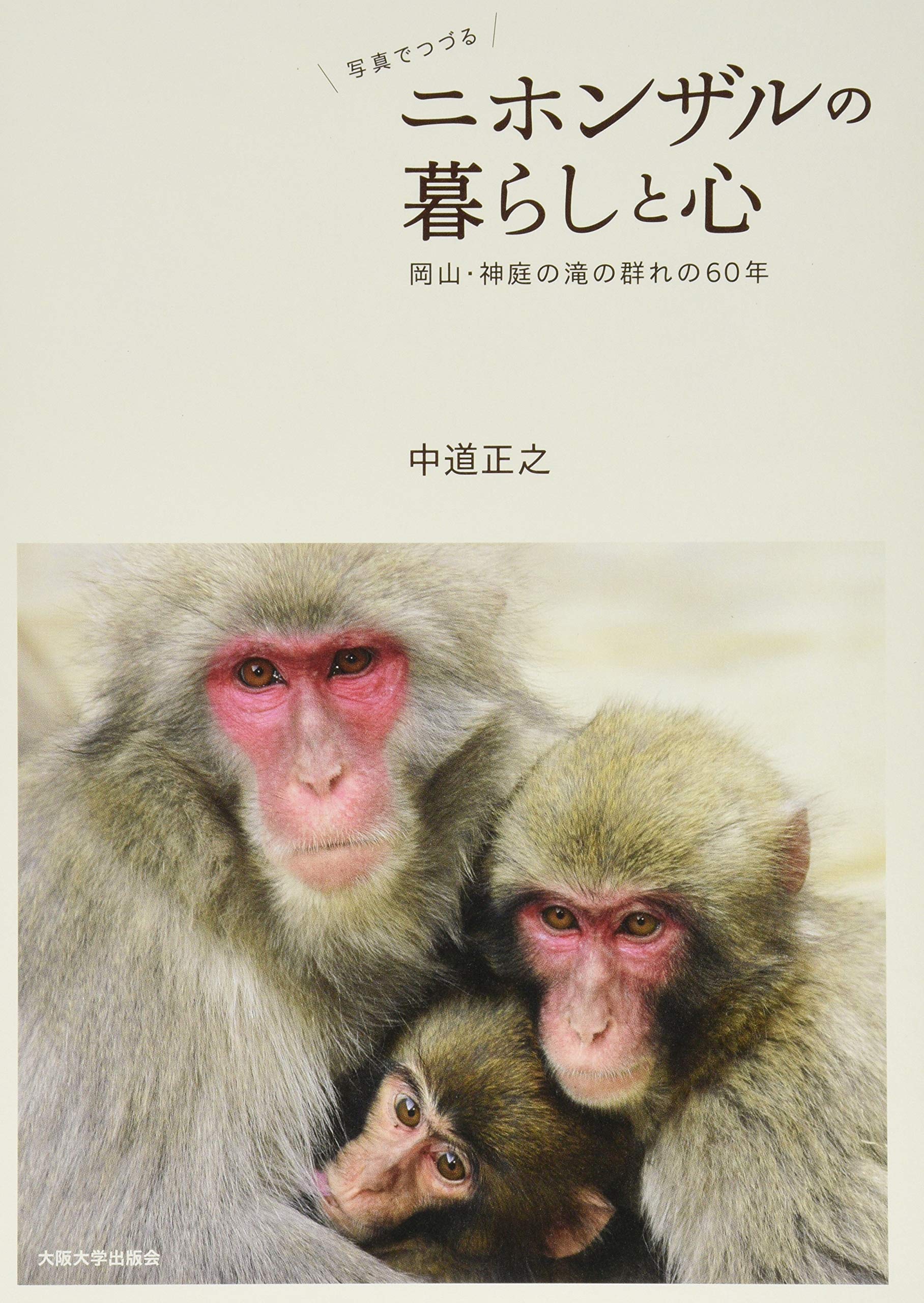 写真でつづるニホンザルの暮らしと心 岡山 神庭の滝の群れの60年 中道正之 本 通販 Amazon