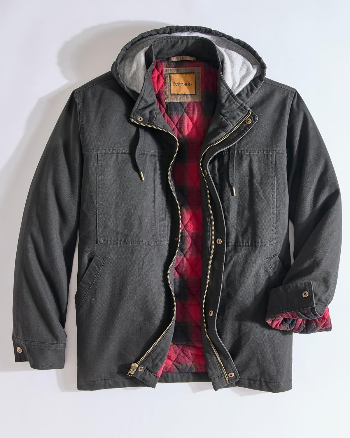 Venado Work Horse Men's Concealed Carry Jacket - Heavy Duty - Conceal Carry Pockets - Image 5