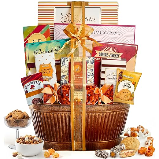 Broadway Basketeers Gift Basket Gifts for Women, Men, Families, Teacher, College, Appreciation, Thank You Present, Birthday, Corporate, Get Well, Sympathy Care