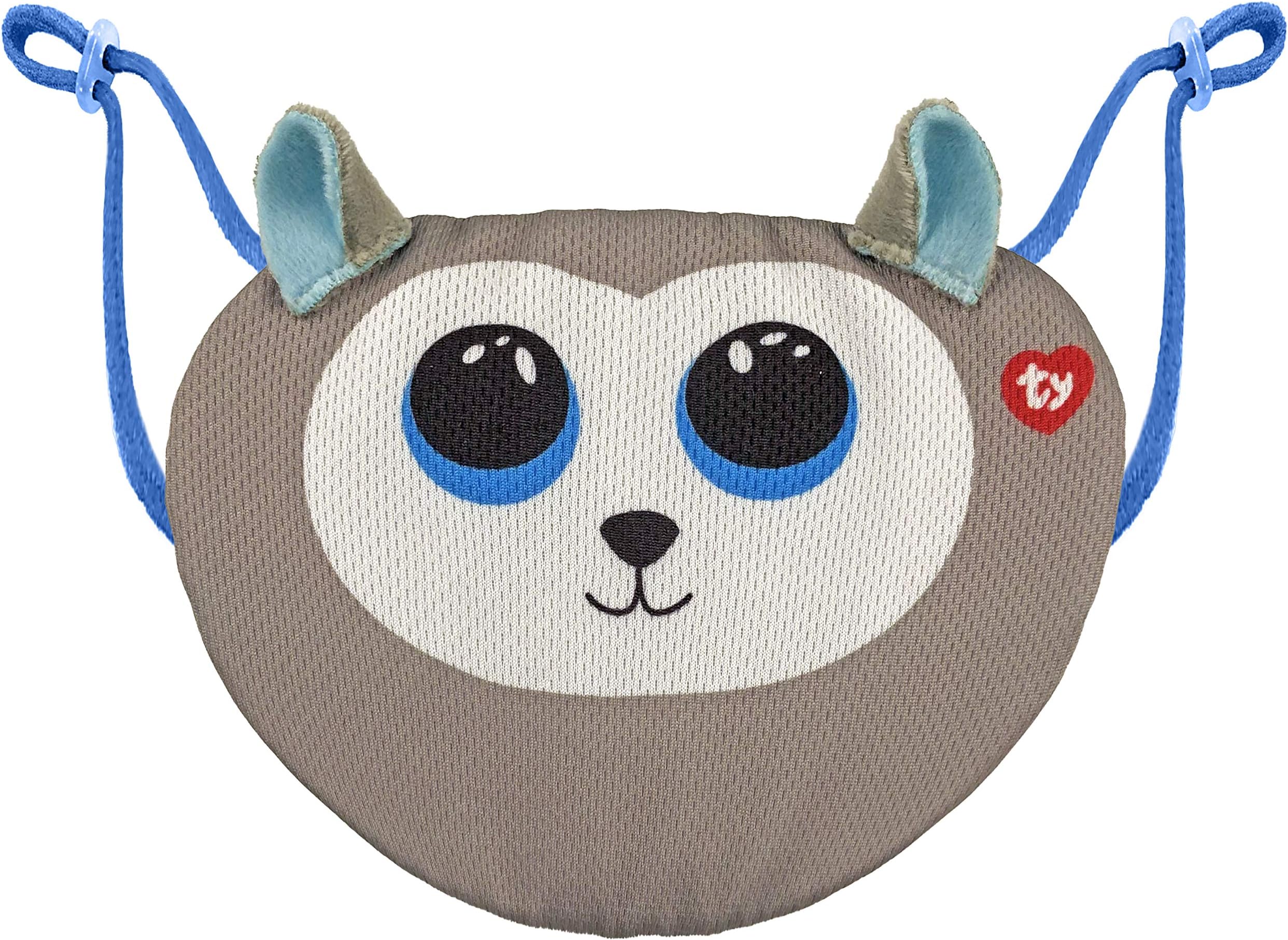 Ty Face Mask Husky Slush Gray