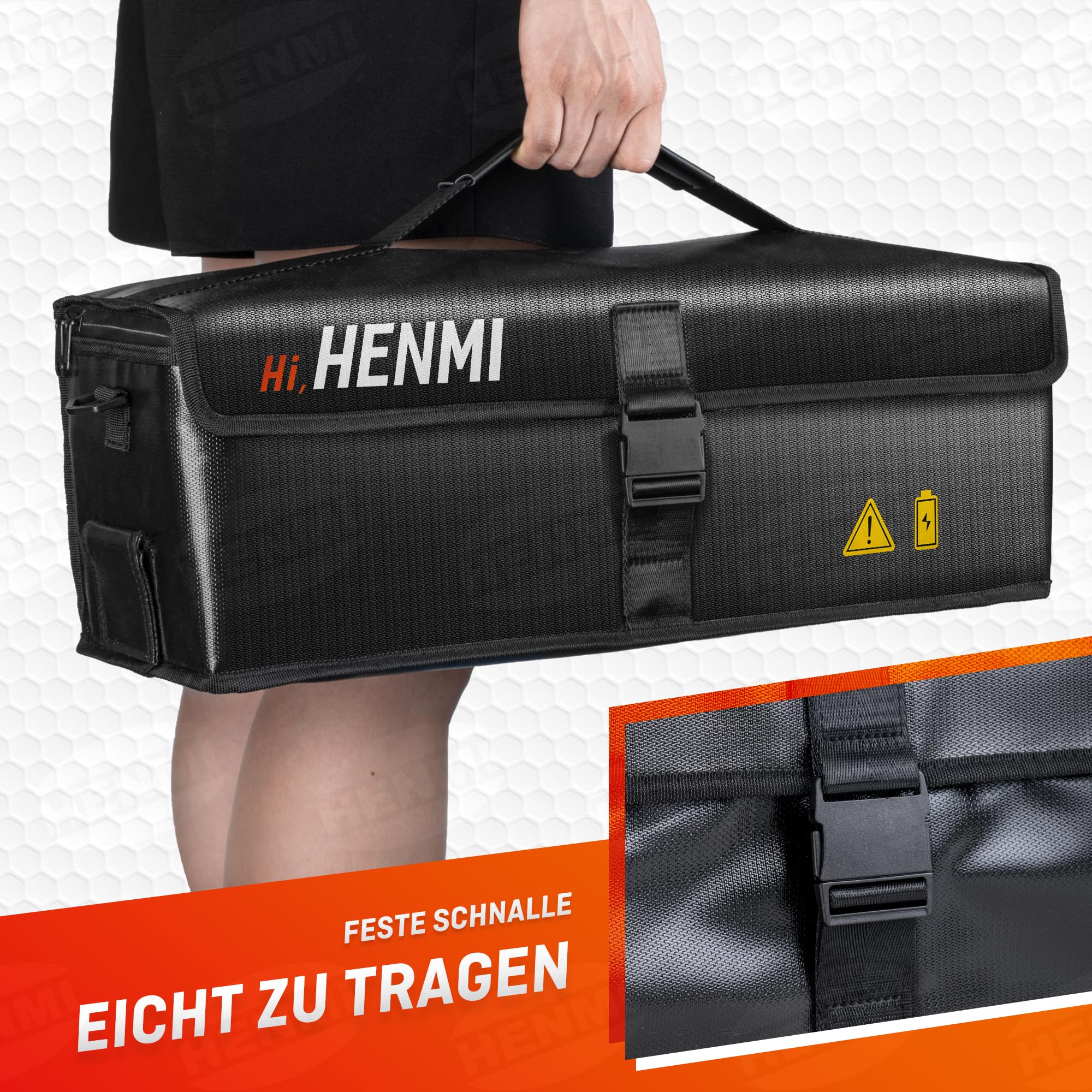 IDAMAKON 2 stuks e-bike accutas, waterdicht