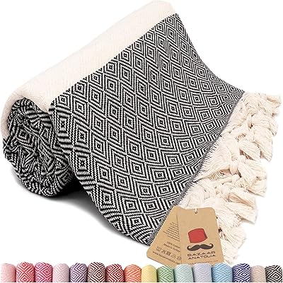 Turkish cotton peshtemal beach towel