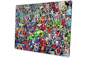 Desktop Anti-Skid Mouse Pad with Marvel Mousepad Designs