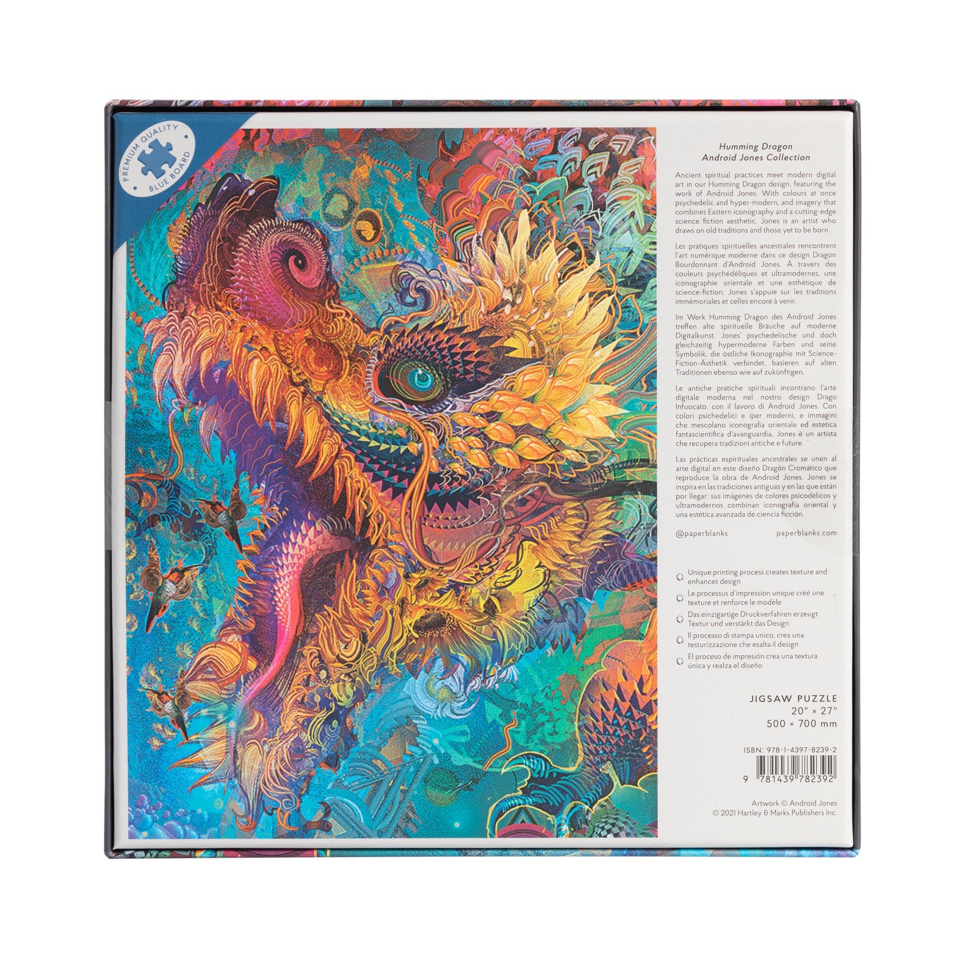 Amazon.com: Humming Dragon 1000 Piece Jigsaw Puzzle by Paperblanks