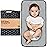 KeaBabies Portable Diaper Changing Pad, Easy Wipe Clean - Foldable Waterproof Baby Changing Mat for Diaper Bag, Compact, Lightweight, 25x13 Newborn, Infant, Baby Changer Travel Essential (Black Geo)