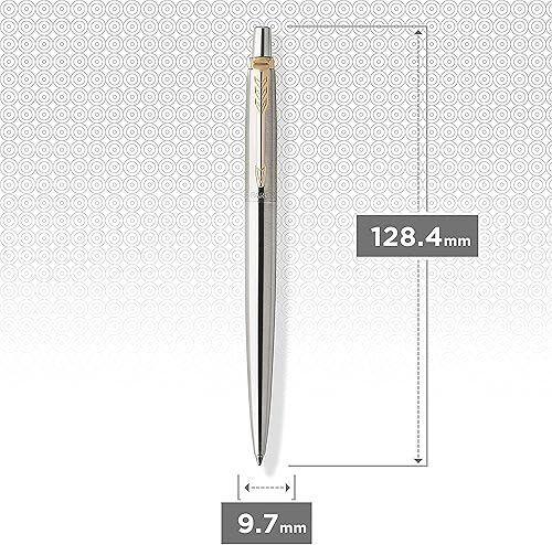 Miniatura 3 de Parker JotterBolígrafo de acero inoxidable CT bolígrafo con caja de regalo dorado Steel and Gold