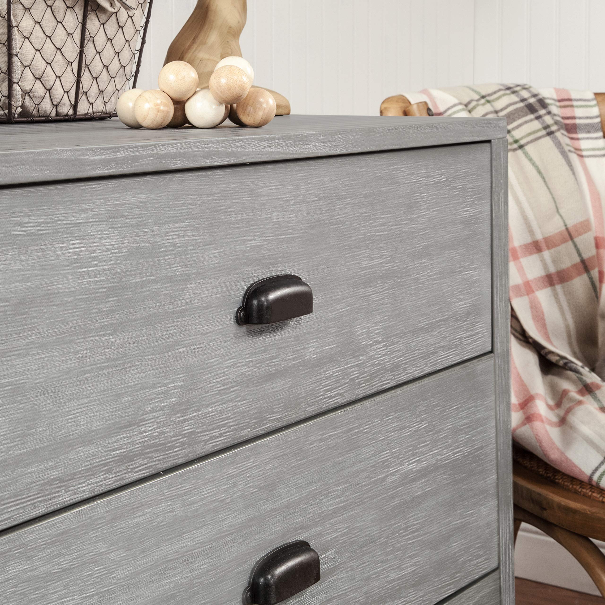 davinci cottage grey dresser DaVinci Fairway 6-Drawer Double Dresser Cottage Grey