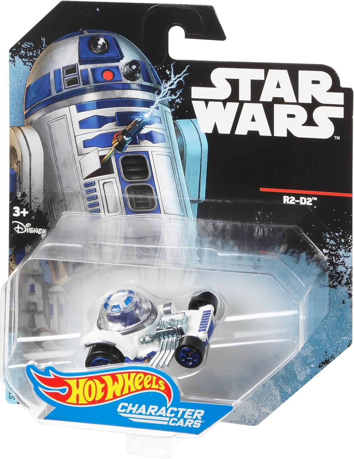 Hot Wheels Star Wars Rogue One Character Car, R2-D2 (Clean)