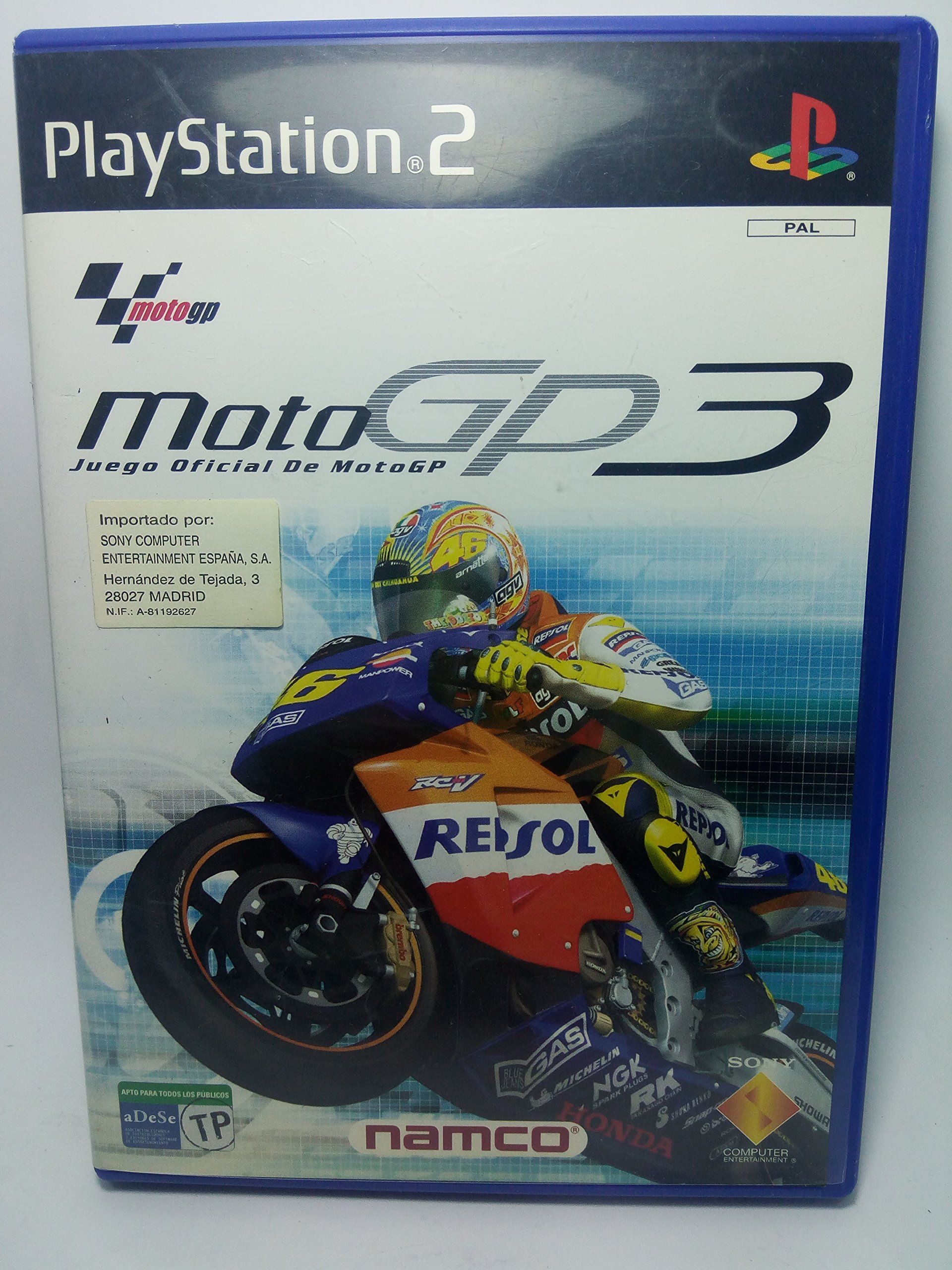 Jeux Vidéo Moto GP PlayStation 2 (PS2) d'occasion