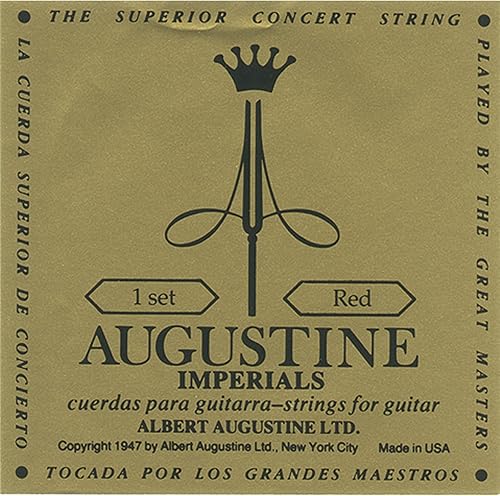 Albert Augustinus 527A Augustine Imperial Red Label klassischen Gitarre Saiten Albert Augustinus 527A Augustine Imperial Red Label klassischen Gitarre Saiten