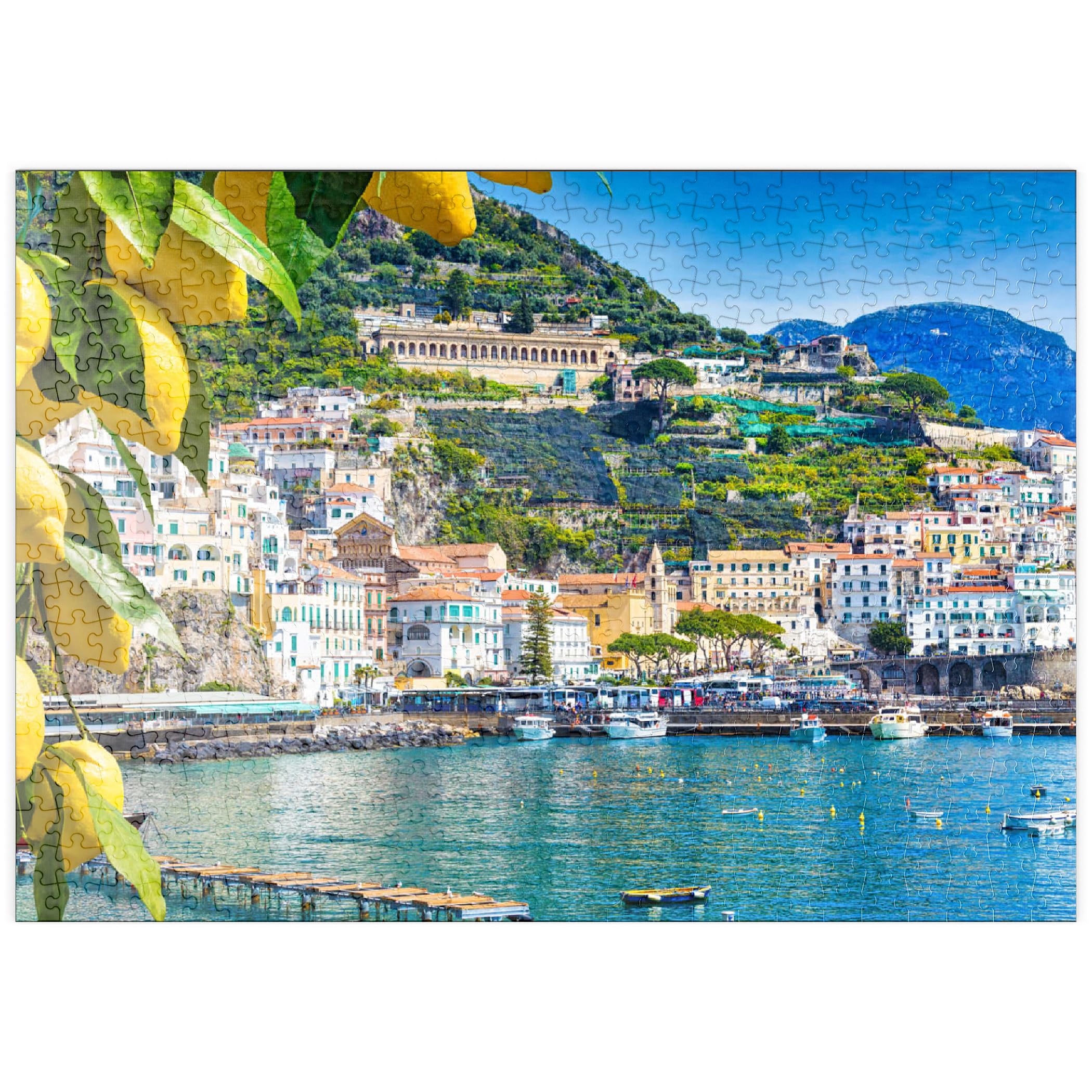 The Amalfi Coast, Italy - Premium 500 pieces Puzzle - MyPuzzle special collection from Puzzle Galaxy, 500 Pièces