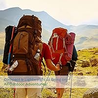 Vista 4 de Foam Sleeping Pad - Lightweight 1-Inch Mat for Camping, Cots, Tents, Backpacking, and Yoga - Non-Slip and Waterproof with Handle by Wakeman