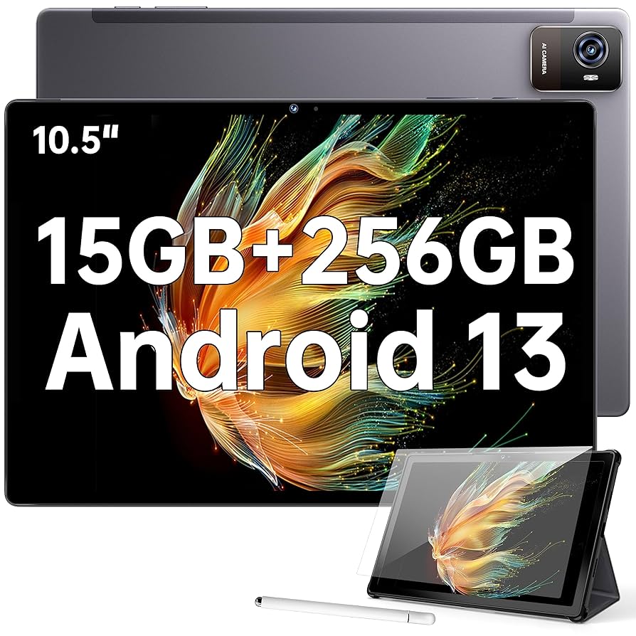 OUKITEL OKT3 10.51 Inch tablet Android 13, 15(8+7) GB +