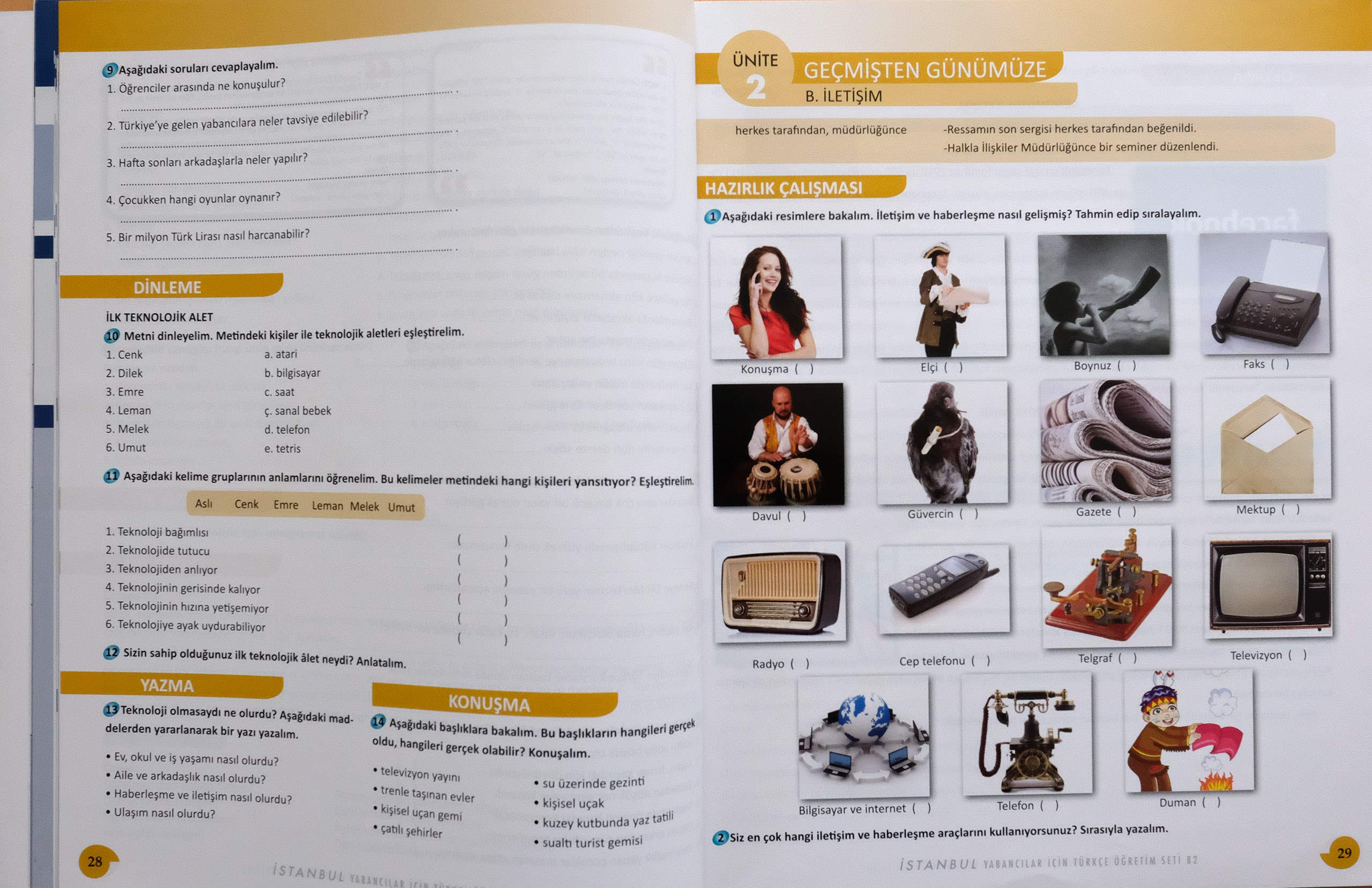 Turks B2 Istanbul Intermediate Course książka z Audio CD + skoroszyt