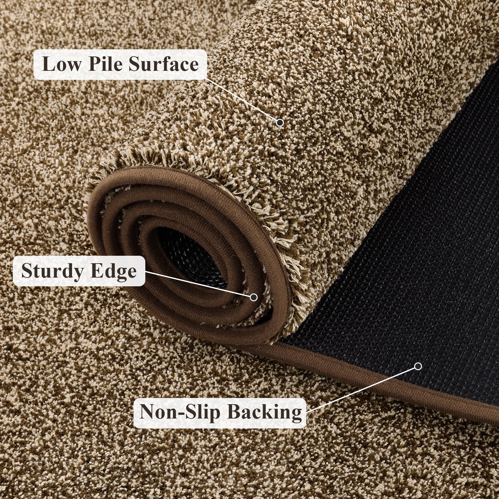 Enyhom Alfombra Pasillo Larga 80 x 300 cm, Moderna Absorbente Alfombra Cocina Lavable Esponjosas Tapete Cocina Entrada, Alfombra Antideslizante para Pasillos, Entrada, Dormitorio, Lavandería