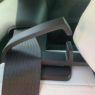 Veiligheidsgordelbeugel voor Tesla Model Y 2020-2023 achterbank veiligheidsgordelgeleidehouder (2 stuks)