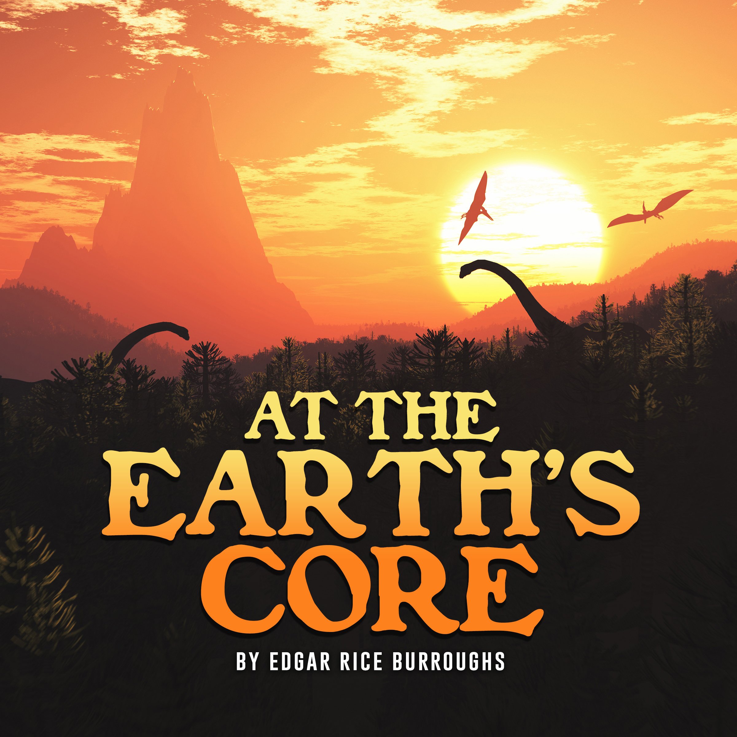 Cover art for Edgar Rice Burroughs: At the Earth's Core