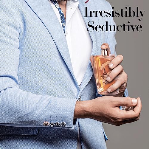 Miniatura 7 de Eau De Toilette - Perfume en espray para hombres, ropa de día, juego de colonia diaria informal con bolsa de gamuza de lujo, botella de 3.4 onzas,