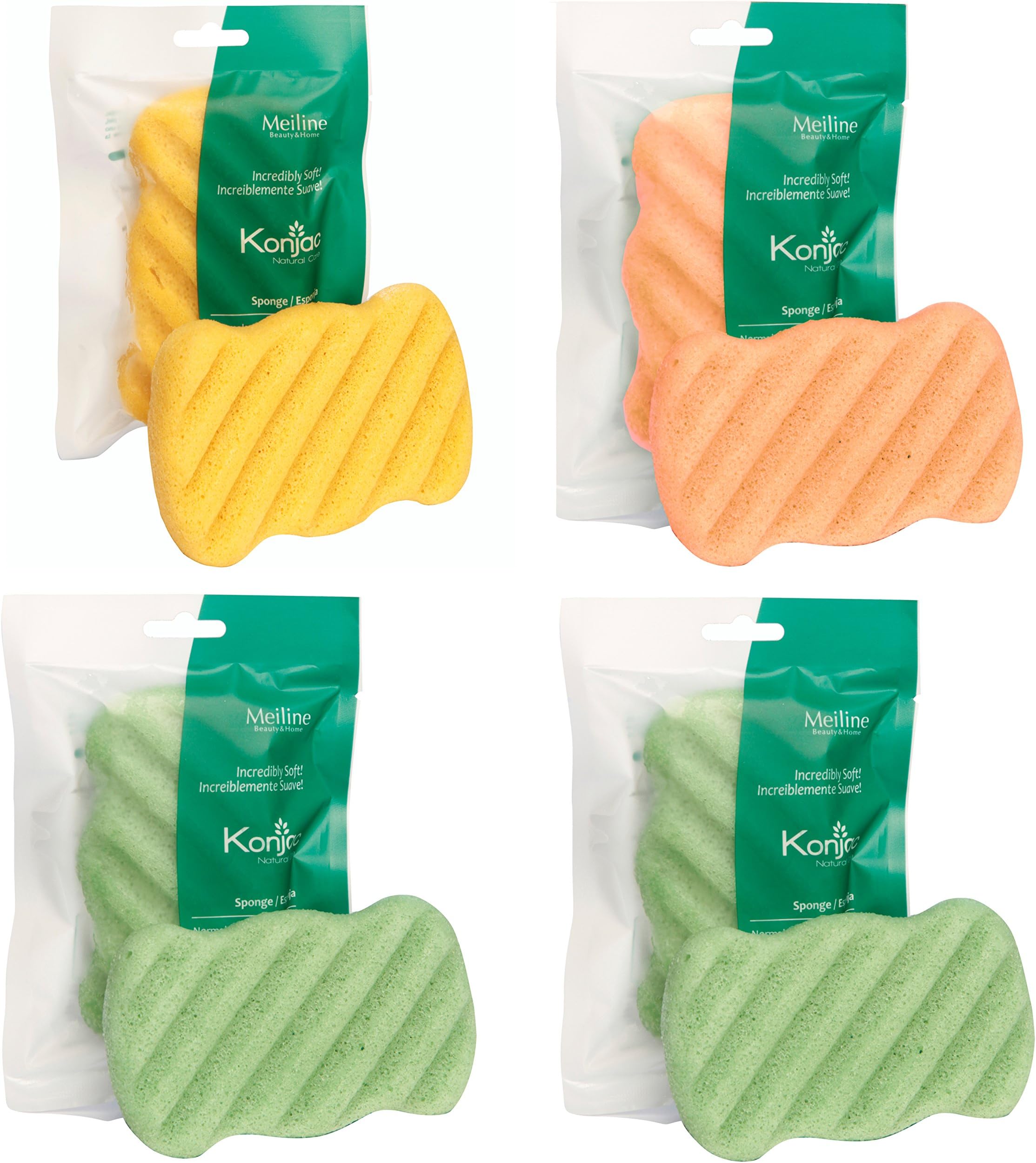 Family Konjac Combo Four Sponges
