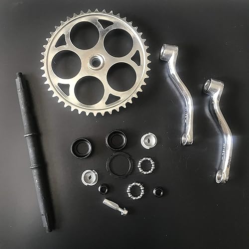 Miniatura 3 de Kit de montaje de manivela ancha 44T 3pcs - Bicicleta motorizada a gas