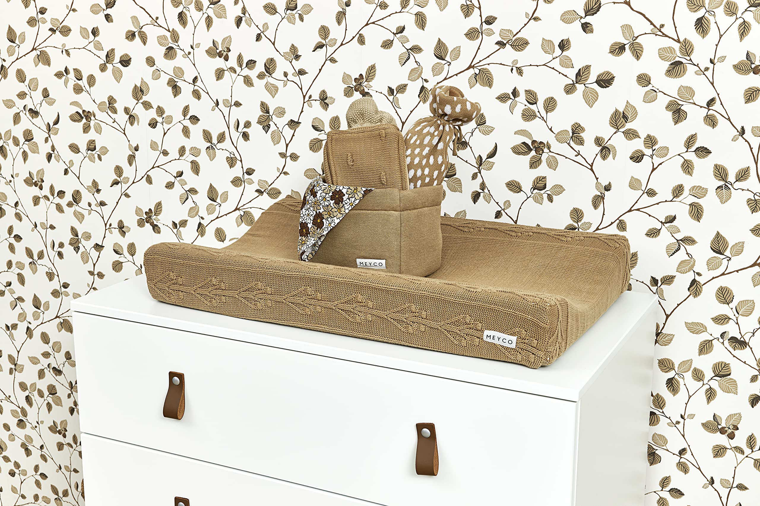 Meyco Ledikantdeken Romantic Flower - OFF WHITE