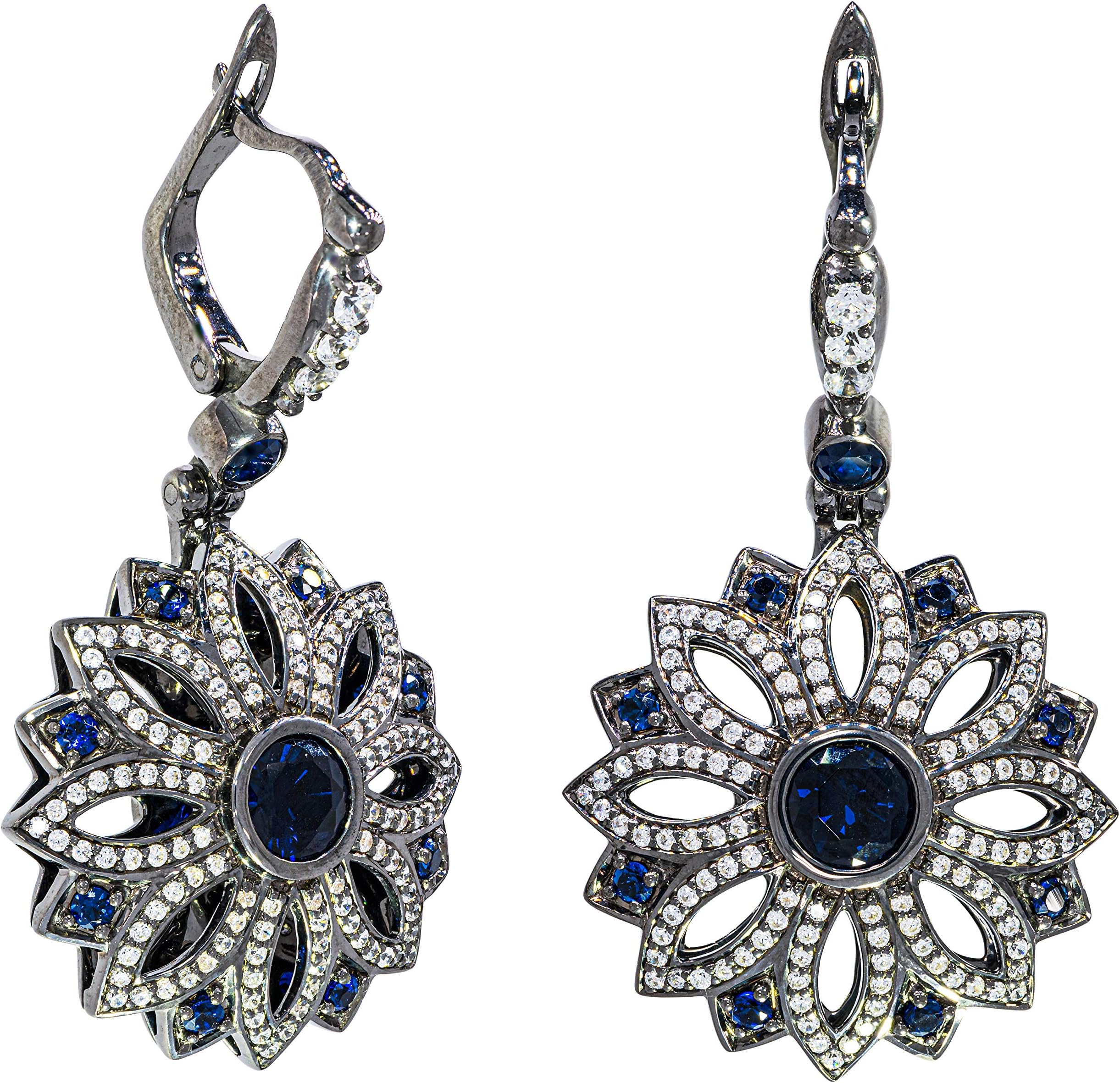 ETHNIQCarrington Collection Earring Danglers created with 266 Stones - Women's Fashion Jewelry for Mother's Day, Graduation, Wedding Gift