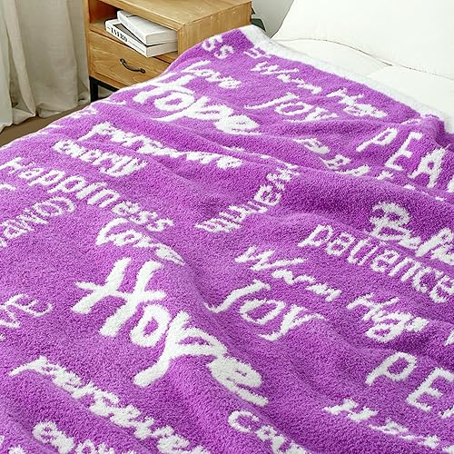 Miniatura 7 de Manta Get Well de 50 x 60 pulgadas, ultra suave y cómoda con palabras inspiradoras, manta curativa para hombres, abrazos cálidos, regalo de