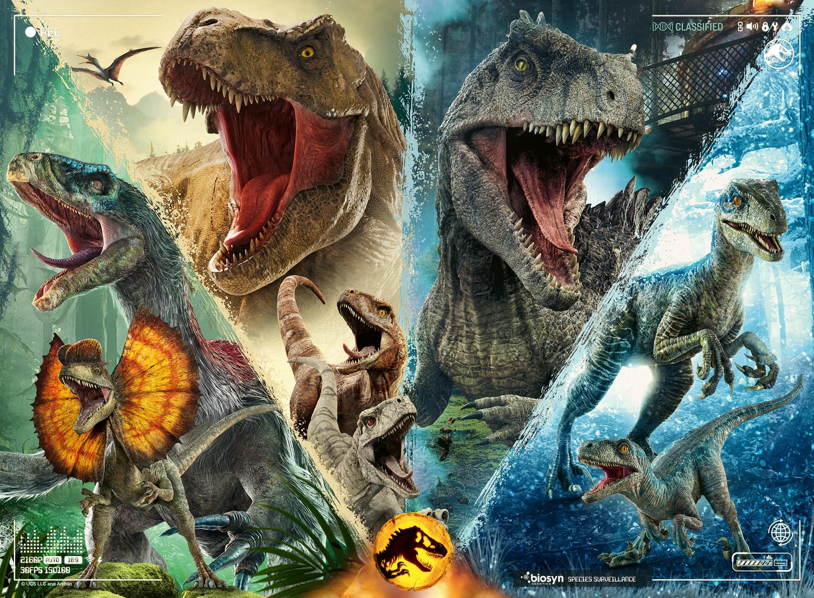 RavensburgerJurassic World Dominion XXL 100 PCThe Forest Stewardship Council
