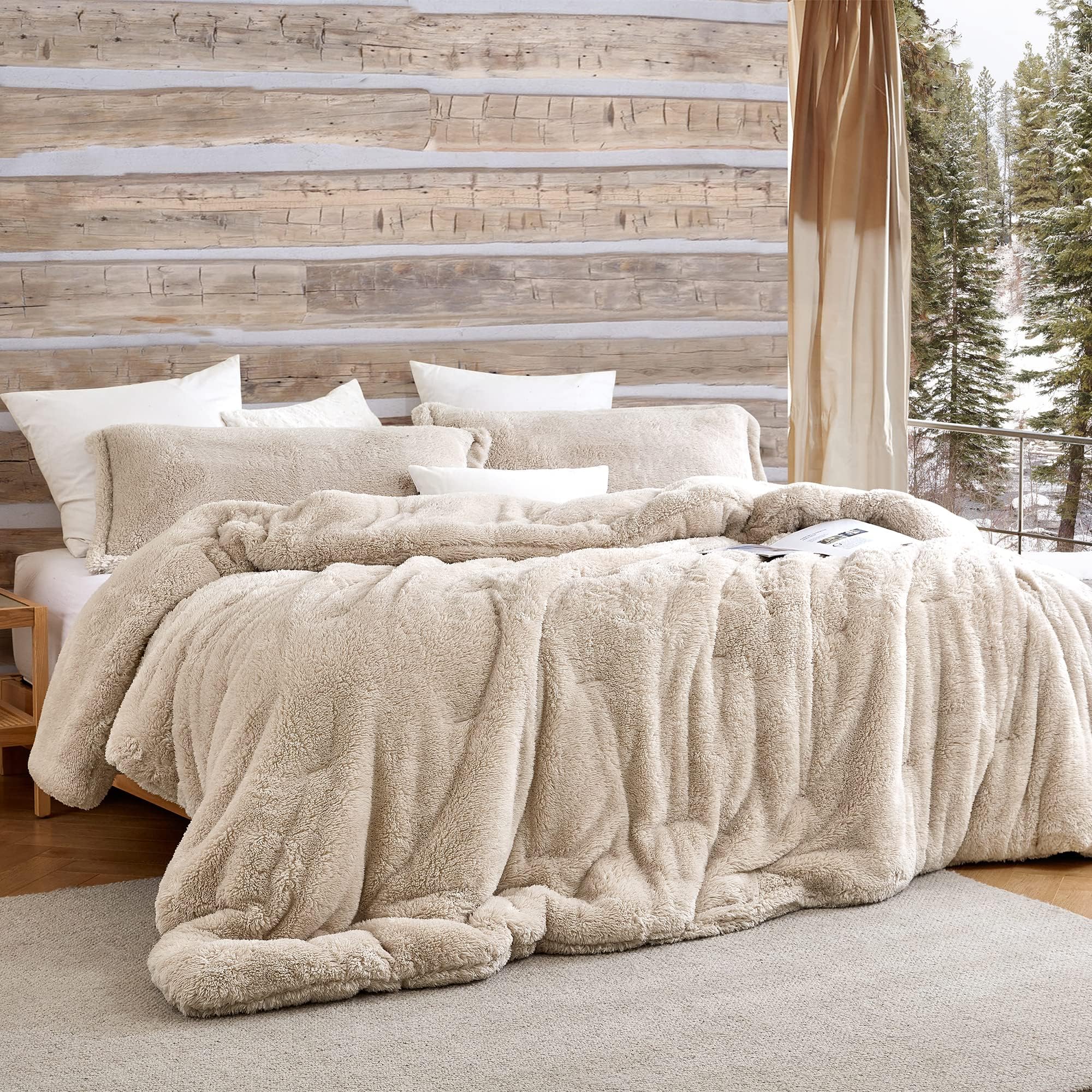 The Original Plush - Coma Inducer® Oversized Queen Comforter - White Sand