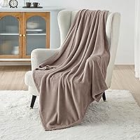 Vista 74 de Bedsure - Manta de vellón, tamaño queen, suave, ligera, afelpada, mullida, acogedora, de microfibra de lujo, color rosa, 90 x 90 pulgadas