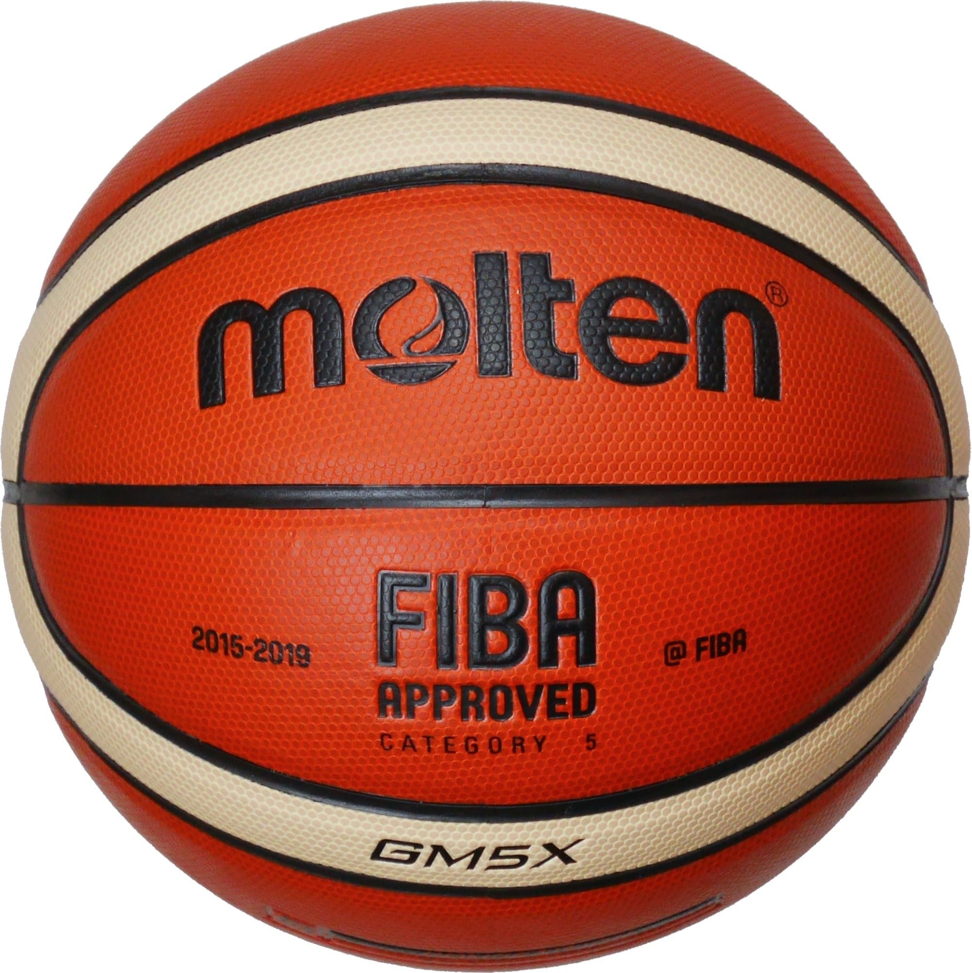 Molten GM5X Basketball (BGM5X) Composite Leather FIBA Approved Size 5 by Molten