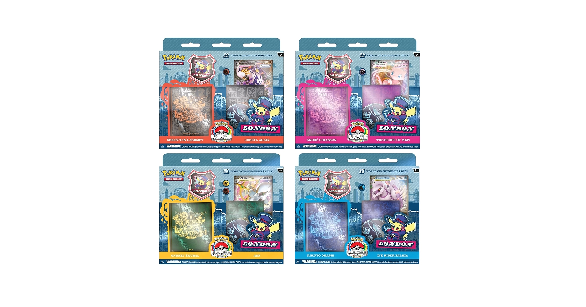 世界選手権デッキ4種　World Championship Decks まとめ 2024 World Championship Decks [Set of 4]