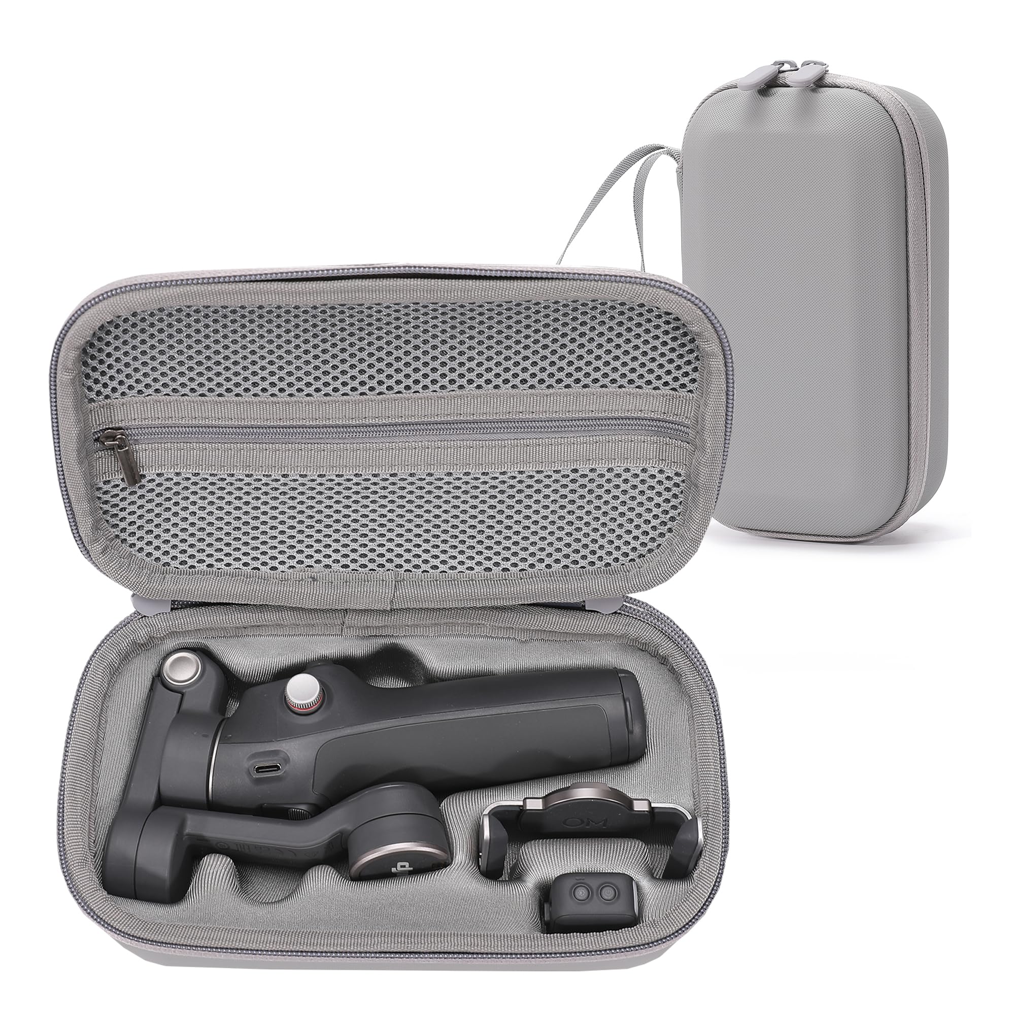 Housse Protection DJI Osmo Mobile 7P/7 - Coque Rigide EVA | Bandoulière | Poche Accessoires