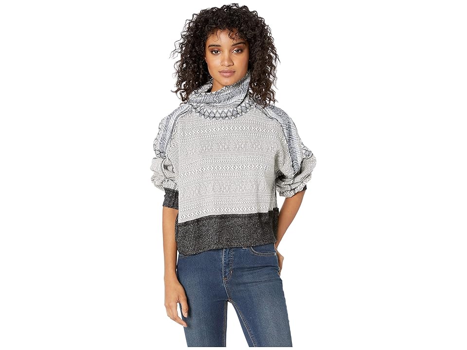 

Free People At The Lodge Tee (Grey) Women's T Shirt