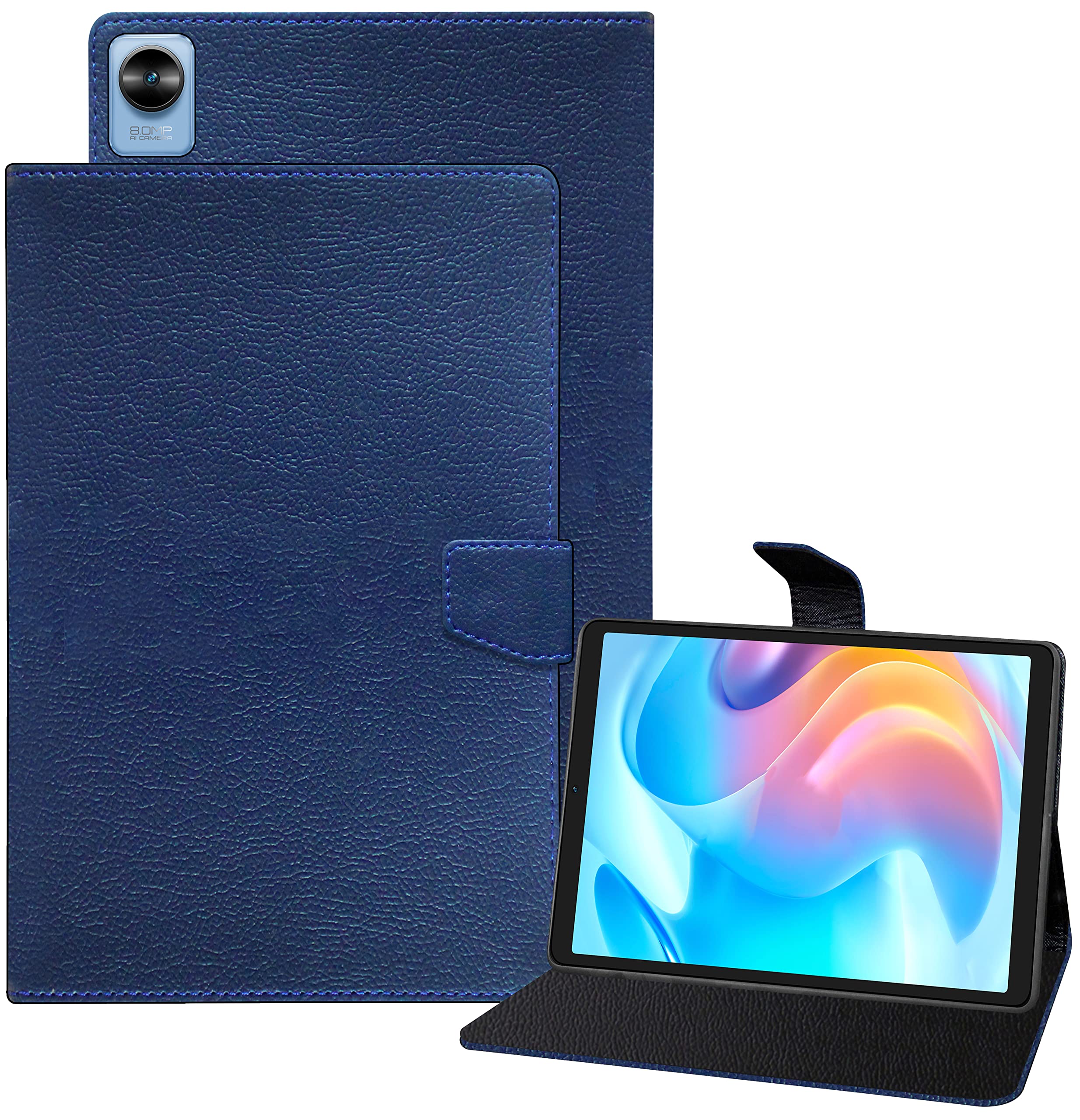 TGK Executive Flip Case Cover for Realme Pad Mini 8.7 Inch Tablet (Dark Blue) (B09ZTBSKW4) Amazon Price History, Amazon Price Tracker