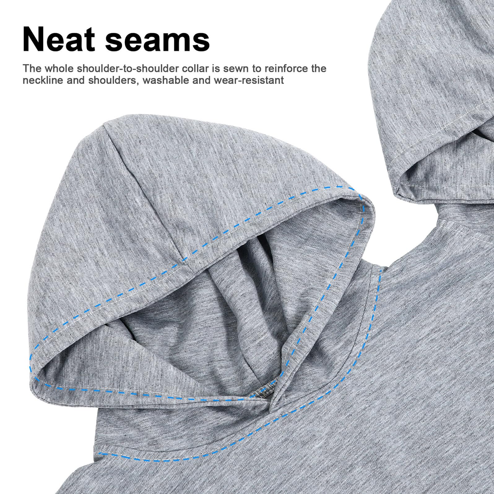 Felpa con Cappuccio Oversize in Poliestere, Traspirante e Resistente, per Serate rilassate in casa e Feste a Tema