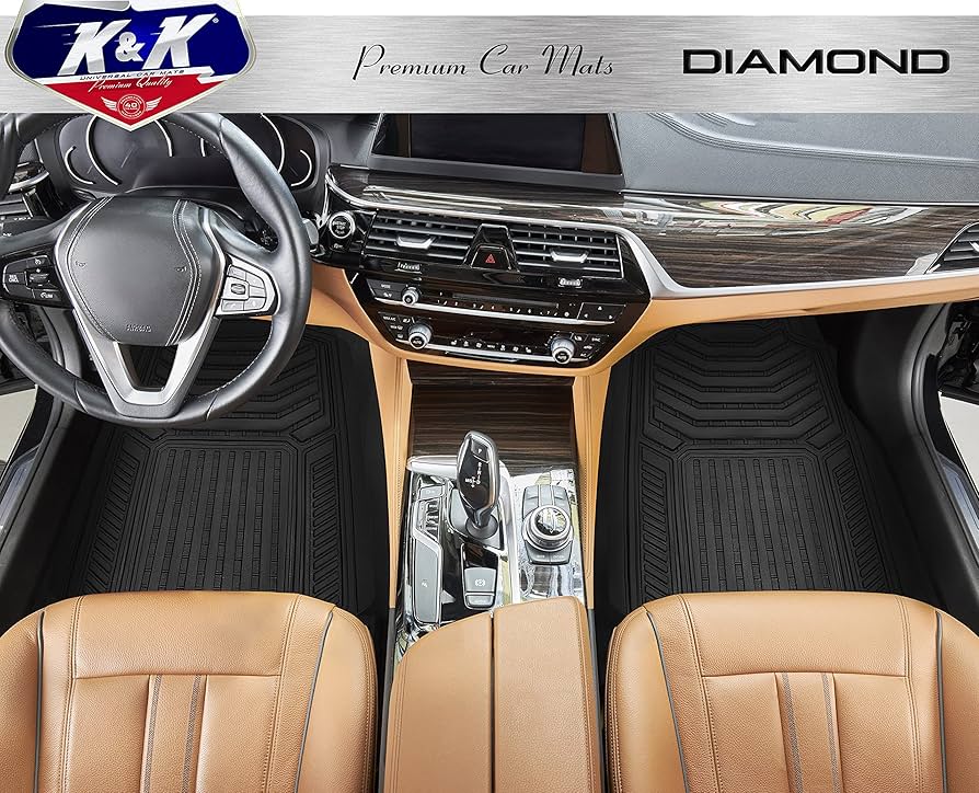 Amazon.co.jp: K&K Auto Accessories 3D カーフロアマット 厚手